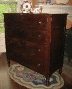 Antique cherry Sheraton Chest Drawers