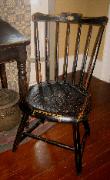 antique painted Windsor side chair Virginia